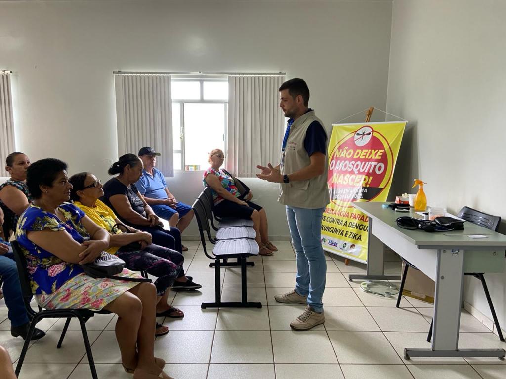 a Secretaria Municipal de Campina da Lagoa promoveu uma intensa Ação de Conscientização e Combate à Dengue.