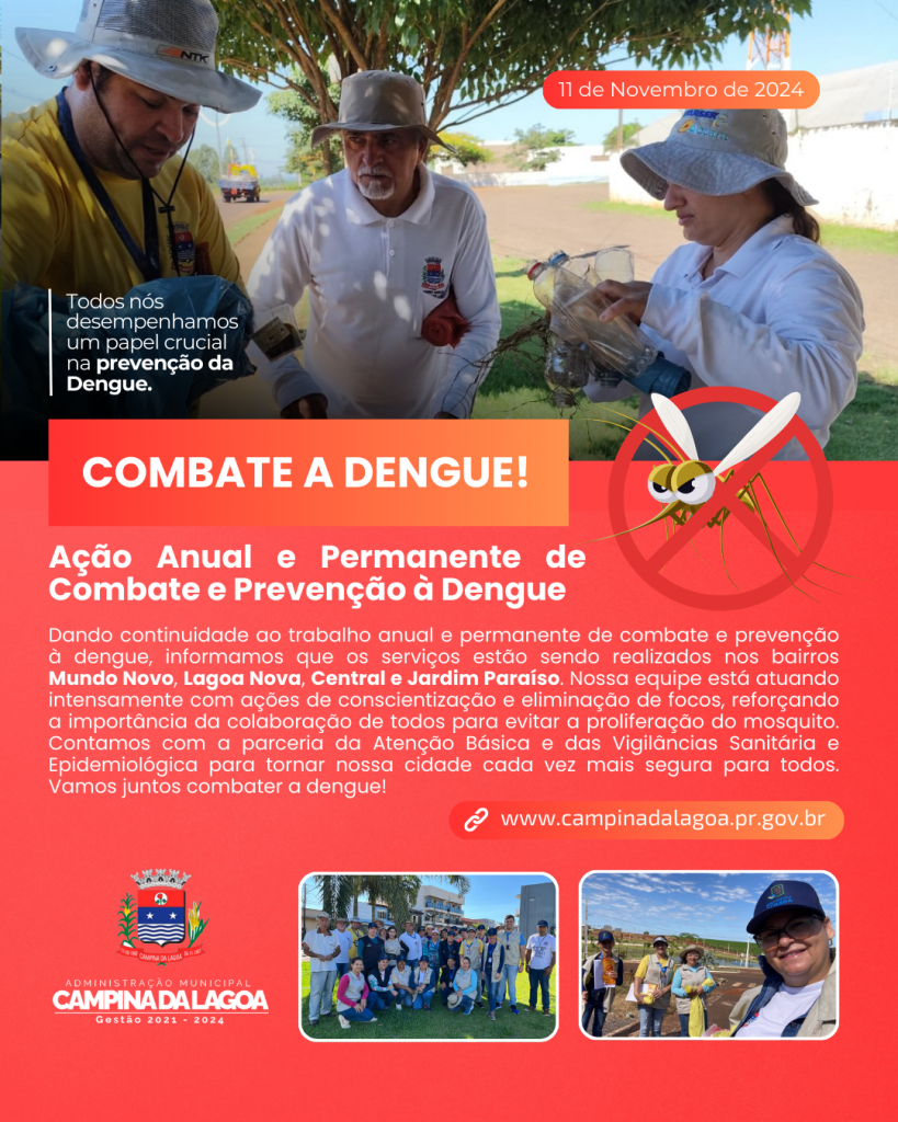 Campanha de Combate e Prevenção à Dengue